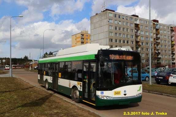 Smart řešení pro Plzeň 2030 bateriové trolejbusy Smart solution for Pilsen 2030 battery powered trolleybuses Náhrada dieselových autobusů na vybraných tratí bateriovými (IMC) trolejbusy - dynamické