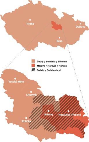 Českomoravské pomezí Území na kterém sousedili od 13. do poloviny 20.