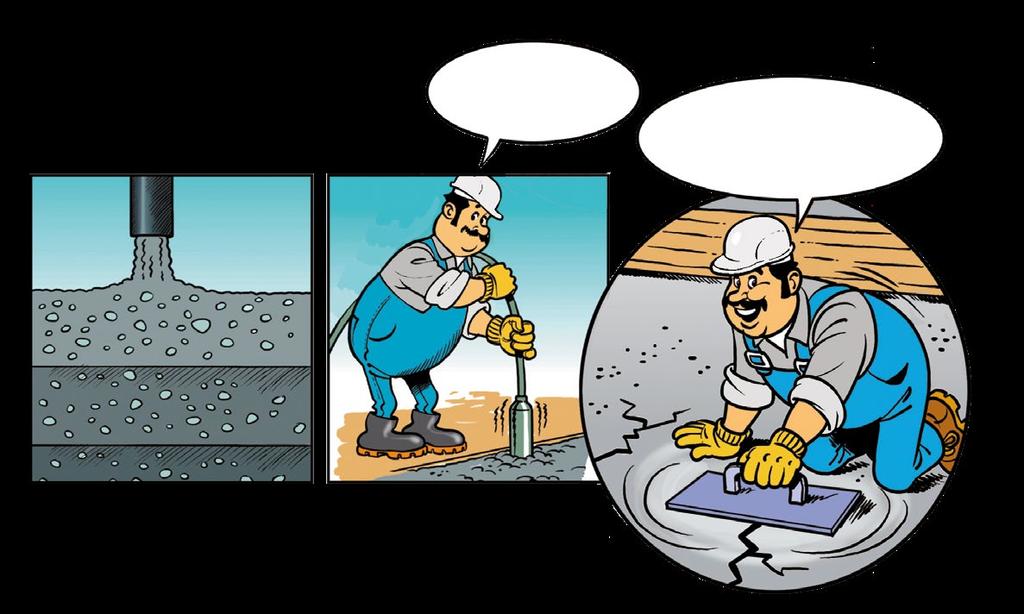 Příčina Trhliny od plastického sedání.