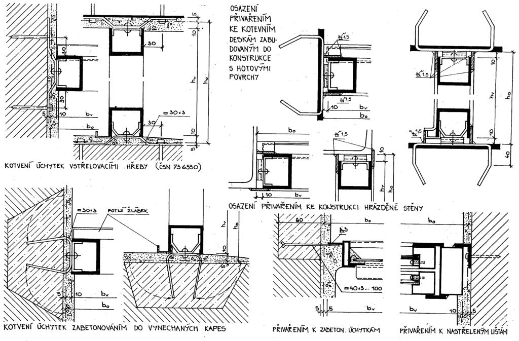 I. 4. Konstrukce a detaily oken