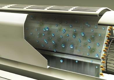 KROK Zapnutím ventilátru při nízkých táčkách se vysuší výparník a tím se redukuje ukládání nečistt. Stiskem tlačítka Aut Clean se aktivuje funkce čištění p režimu chlazení.