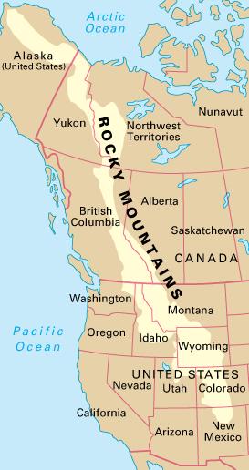 , mocnost až 3 km (v Kanadě), na okrajích slabší (horské nunataky), - na západě se spojoval s Kordillerským ledovcem - permafrost se vyjma hor jižně od ledovce netvořil ledovec sahal příliš na jih