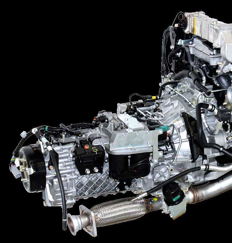 Motor v centru pozornosti... Isuzu je světovým leaderem ve výrobě dieselových motorů pro užitková vozidla, jejím posláním je návrh účinných a výkonných motorů.