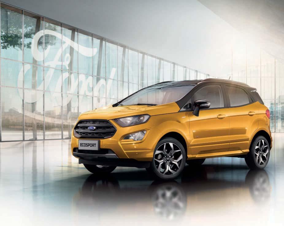 .. 14 EcoSport ST-Line.............................. 16 Ford EcoBoost................................ 18 Pokrokové technologie Ford.....................24 Laky karoserie.................................26 Kola a pneumatiky.