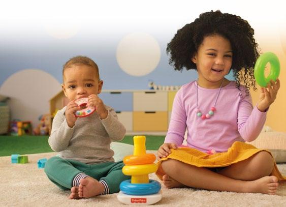 PŘIPOJTE SE K FISHER-PRICE A NECHTE DĚTSKÉ OBLIČEJE ROZZÁŘIT NAPLNO Proč je hra tak důležitá?