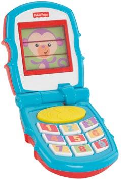 Veselý otvírací telefon Otvírací telefon reaguje na každý pohyb dítěte. Kdykoliv, když ho otevře, je odměněno zábavnými zvuky a pozdravem jedné ze 3 přátelských postaviček.