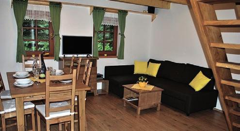 cz Od 700 Kč / apartmán / noc léto a mimosezona, 1 500 Kč / apartmán / noc zima, delší pobyty sleva 4 2 Využijte ideální zázemí pro