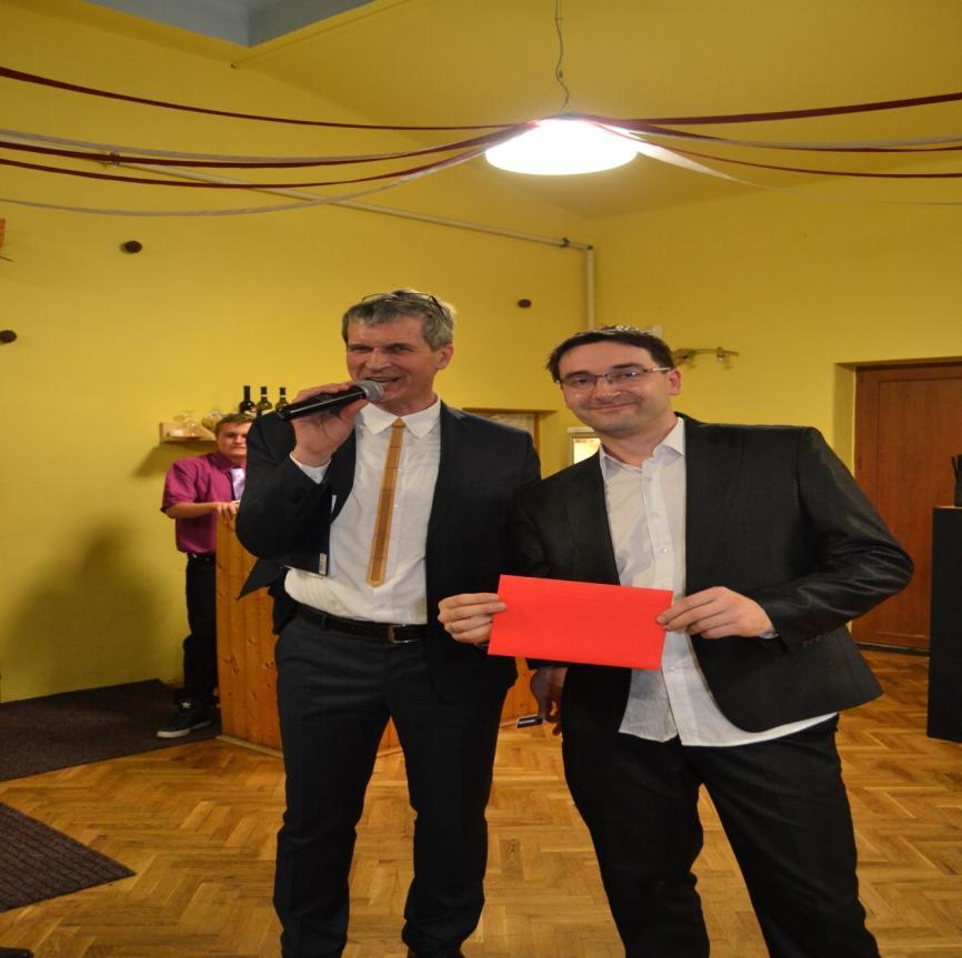 Starosta obce vítá návštěvníky
