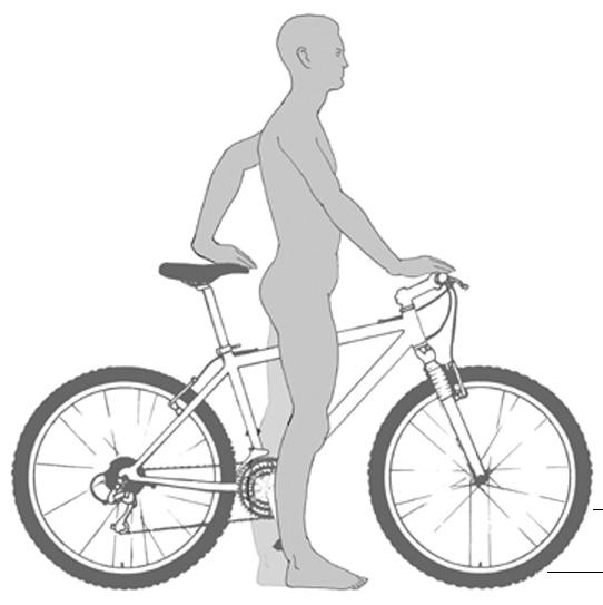 1. Dôležité informácie, ktoré je potrebné vedieť pred prvou jazdou 1.1. Príprava bicykla pre jazdu Správna veľkosť Najprv sa uistite, či Vám bicykel veľkostne vyhovuje.