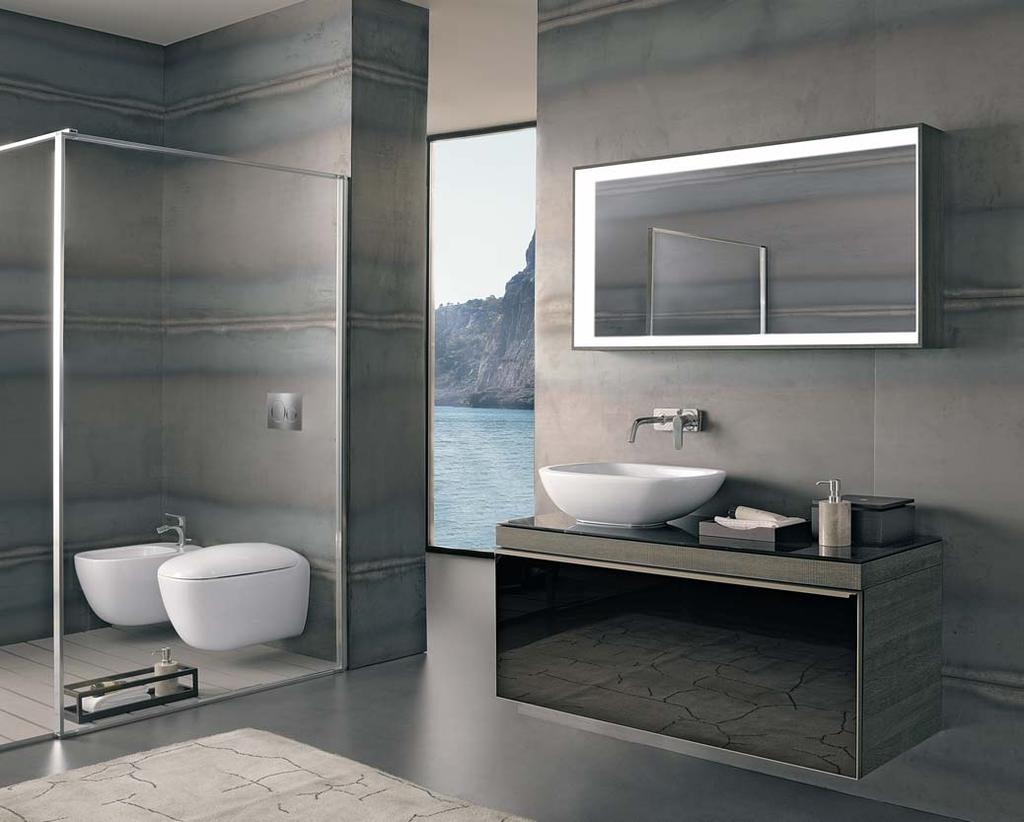 CITTERIO citterio elegance a čistota tvarů V koupelnové sérii citterio propojuje designér Antonio Citterio puristické a jednoduché tvary s nezaměnitelným současným italským designem.