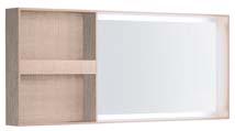 citterio Zrcadlová skříňka s osvětlením 88,4 x 58,4 x 14,0 cm montáž vodorovně nebo svisle vnitřní