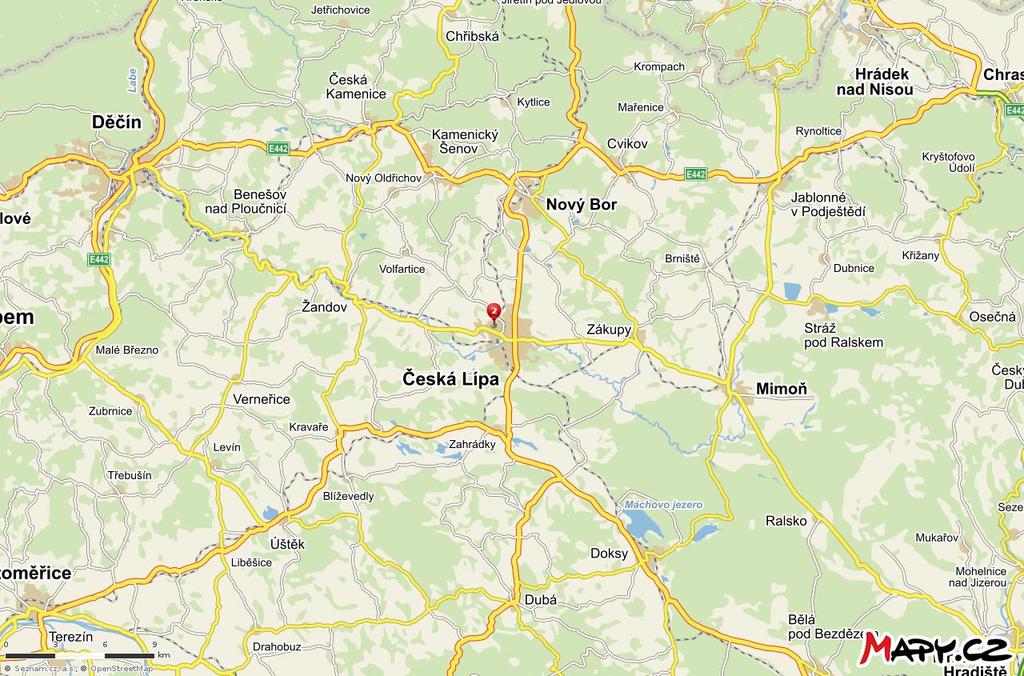 3. Mapa oblasti zdroj: www.mapy.