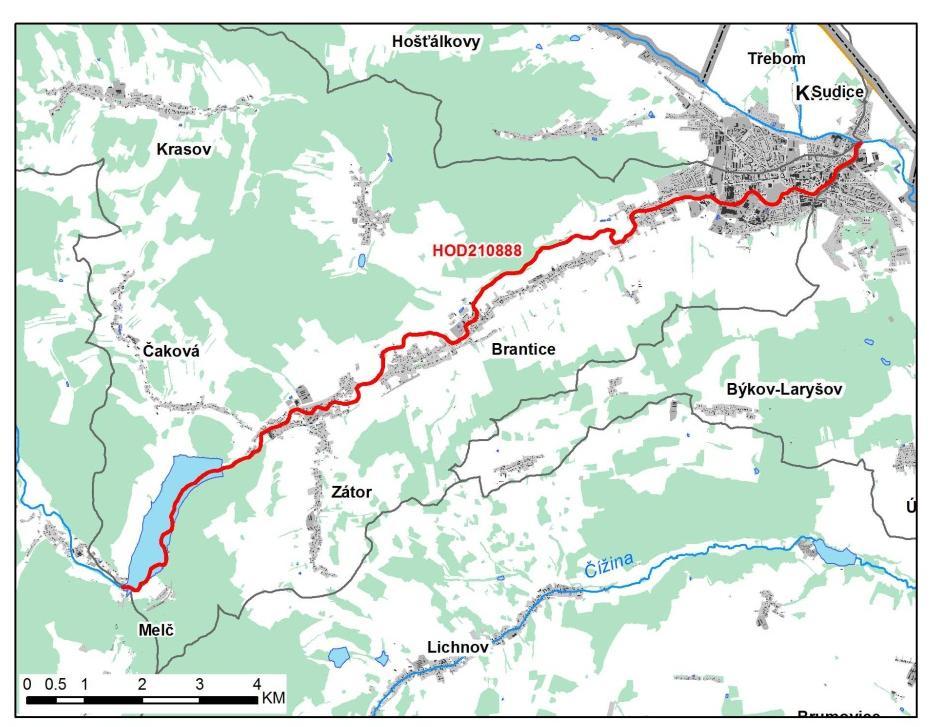 List opatření 1. Název Opatření Opava, Krnov N. Heřminovy přírodě blízké úpravy koryta toku Mapka 2. Kód opatření HOD212011 3. Typ listu opatření K 4. Aspekt zvládání pov. rizik Ochrana 2.3.1 a 2.3.2 5.