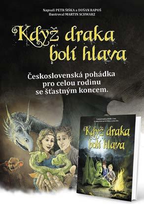 česko-slovenské knihy Když draka bolí hlava.