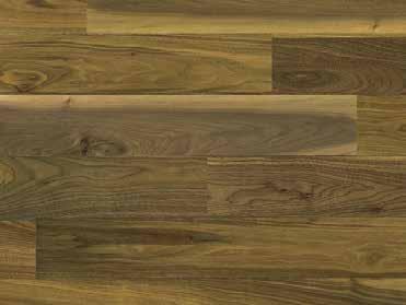 hladký ořech americký / walnut american 3 pásový vzor / 3 strip Unica OSMO olej