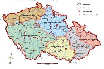 Povodí Odry, státní podnik Lesy České republiky, s. p. Územní působnost Správ toků Lesů ČR, s.p. Hranice krajů Oblasti povodí Sídlo Správy toků Sídlo detašovaného pracoviště Varenská 49 701 26 Ostrava www.