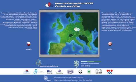 Informační systém veřejné správy ve vodním hospodářství (ISVS VODA) Na úvodní stránce portálu jsou čtyři hlavní záložky: Aktuální informace Evidence ISVS Plánování v oblasti vod Projekt ISVS VODA