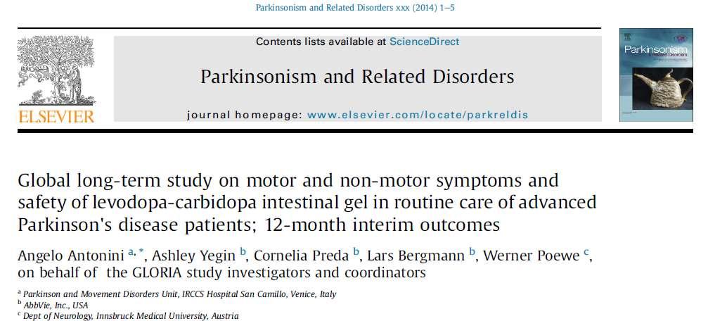 DA agonisté v léčbě PN: souhrn Symptomatický efekt nižší než L-dopa Efekt na depresivní symptomy v časné fázi PN Nemotorické n.ú.