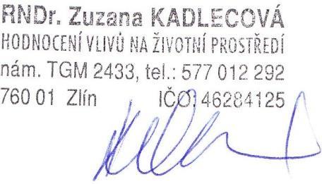 14 Vypracovala: RNDr. Zuzana Kadlecová Ve Zlíně dne 24.3.2017 Použitá literatura a podklady: 1. Zákon č. 258/2000 Sb.