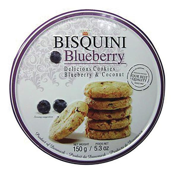 Bisquini - sušenky s BRUSINAMI PLECH 15 g obj.