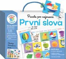 , 13 x 17 cm + barevné puzzle a plakát GS038887 249,- 199,- PRVNÍ SLOVA