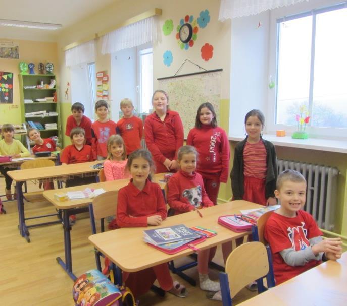 Barevný týden V březnu proběhl ve škole i ve školce tzv.