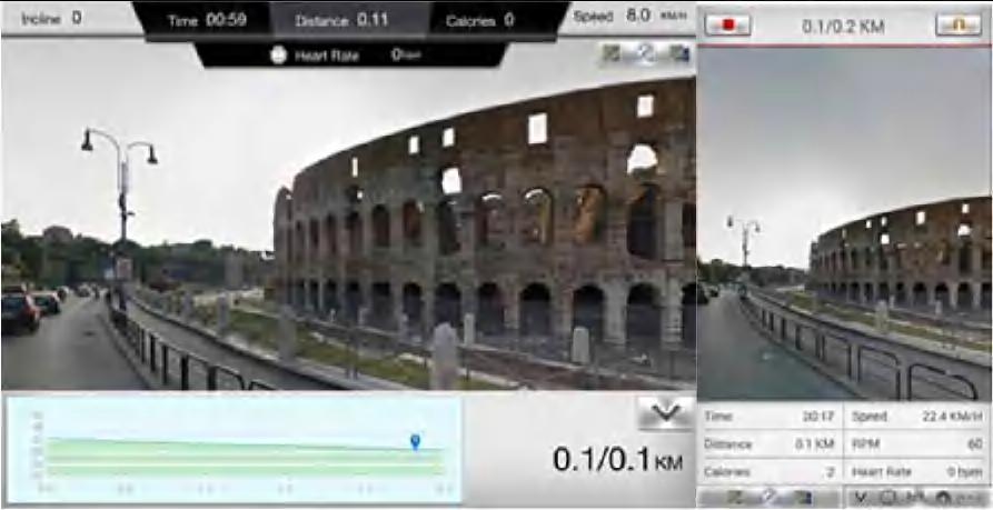 Street view mapa ve standartním