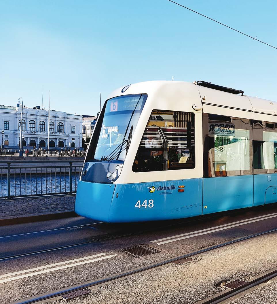 Zpráva o podnikatelské činnosti společnosti a stavu jejího majetku Tramvaje pro Göteborg: systém kvality na výbornou Oprava tramvajových vozidel pro švédské město Göteborg se stala pilotním projektem