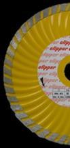 Diamantové kotouče řezné Řada CLIPPER UNI Typ cena s Popis 302799 Clipper U 115 180 218 stavební materiály 115x22.23, 10mm segment laser 302800 Clipper U 125 230 278 stavební materiály 125x22.