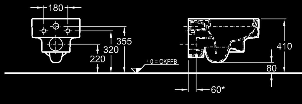 273240000 KeraTect 273240600 Držiak na uterák, chrómovaný, 39,5 x 10 x