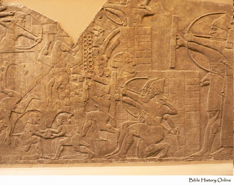 relief of the Assyrian