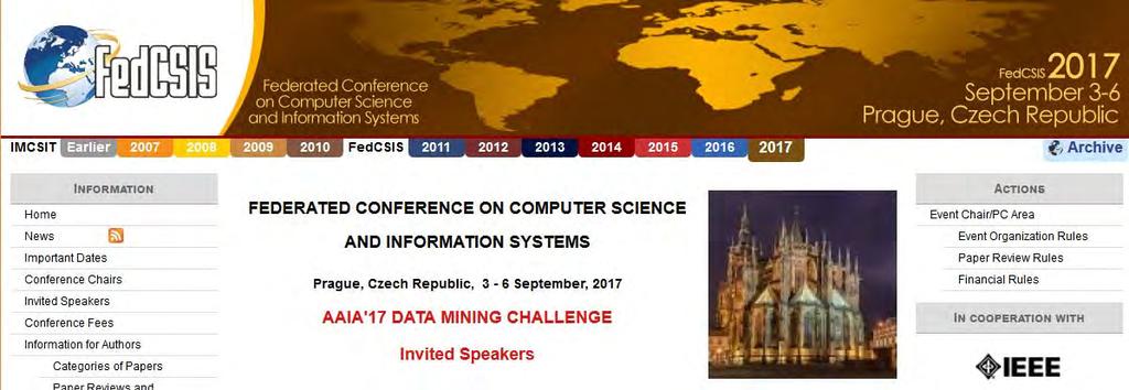 FEDCSIS 2017