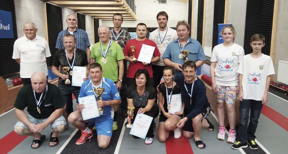 Klvaňa Miroslav Hranice 137 455 9. Bábíčková Jarmila Ratíškovice 166 451 10. Mašlaňová Anna Kelč 148 445 11. Dvořák Vojtěch Blažovice 144 445 12. Pokorný Zdeněk Telnice 165 442 13.