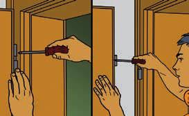 Spárou se mohou vést kabely a další rozvody.