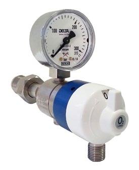 vstupní tlak: 5 bar Standardní vstupní připojení: AFNOR, BS, DIN, SS, UNI Výstupní připojení: G1/4" (M), 9/16 UNF, připojení na hadici Ø6 mm Hodnoty průtoku: 1-6 l/min