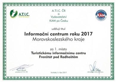 Hlasovat můžete na: www.aticcr.cz www.kampocestku.cz www.frenstatinfo.