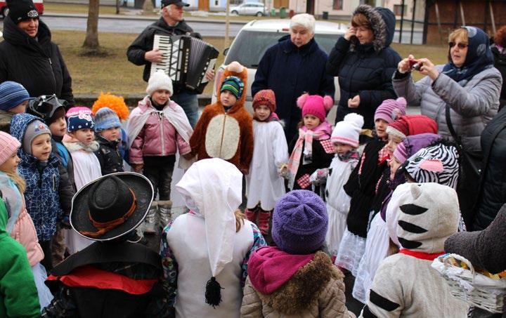 10 BOCHOVSKÝ ZPRAVODAJ Masopustní veselí Dne 28. 2. 2017 se konal již třetí ročník dětského masopustu.