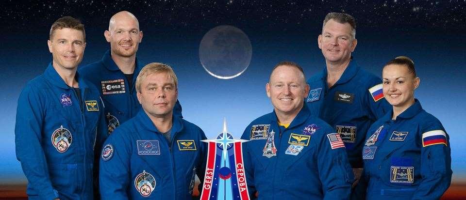 26.9.2014 ISS Expedice 41 Maksim Surajev