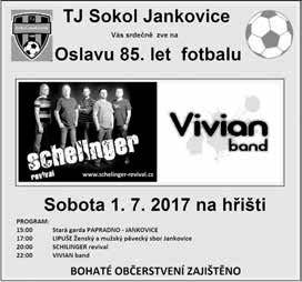 7. - Uh. Hradiště (Slovácké léto) út 4. 7. - Modrá (pouťová) so 8. 7. - Smraďavka STREET69 ne - Uh. Hradiště (Slovácké léto, 20.00) DECHOVÁ HUDBA HORNÍ NĚMČÍ Koncert k 130.