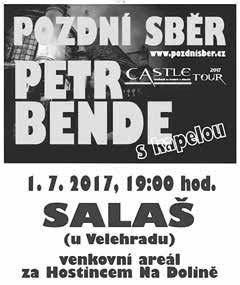 00 DH Miločanka z Milotic, Smíšený pěvecký sbor Horněmčané, 18.00 DH Horněmčanka a 20.00 hodová zábava s DH Miločanka, občerstvení zajištěno park u letadla, so 1. 7., 16.