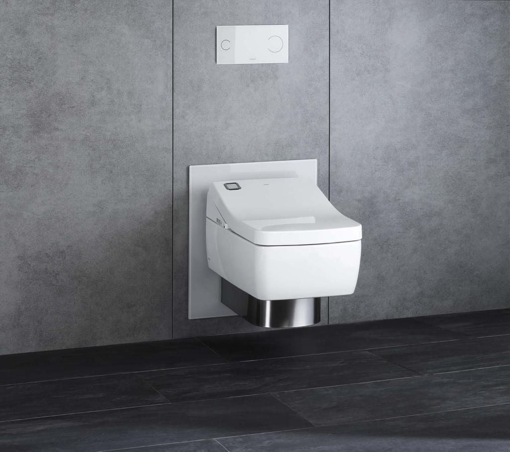 32 Předstěnová technika Viega WC prvek se sprchou Viega Eco Plus V SOULADU S NEJNOVĚJŠÍMI TRENDY. Díky většímu komfortu a hygieně se WC se sprchou těší stále větší oblibě.