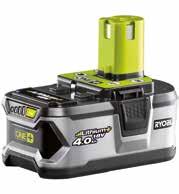 ONE+ Akumulátory ONE+ Akumulátory RB18L13 Lithium+ akumulátor RB18L15 Lithium+ akumulátor RB18L3 Akumulátor Lithium+ HIGH ENERGY 18 V, 3, Ah JIŽ BRZY Výkonný 1,3 Ah Lithium-Ion aku Tuhá tvarovka