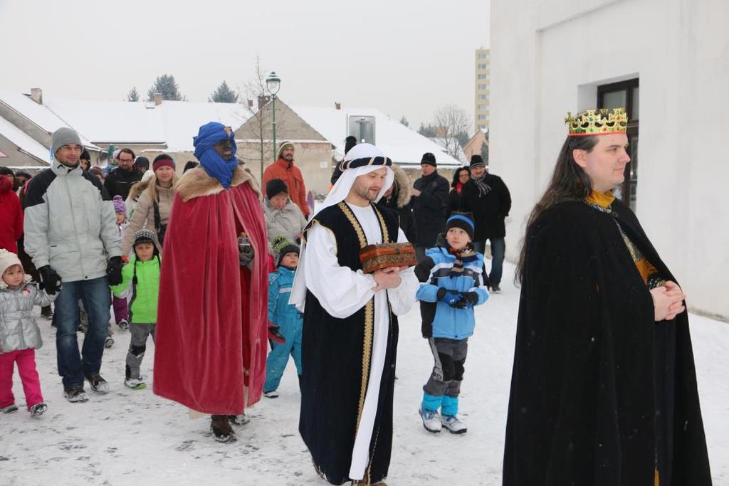 Zavírání Vánoc na Chvalském zámku 2017.