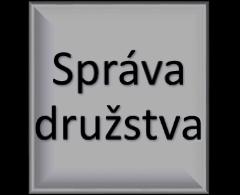 5 Provoz Nájem Členská evidence Předseda představenstva Účtárna Energetika a daně Hospodářská správa a pokladna Správce ubytovacího zařízení Shromáždění delegátů je nejvyšším orgánem družstva a v