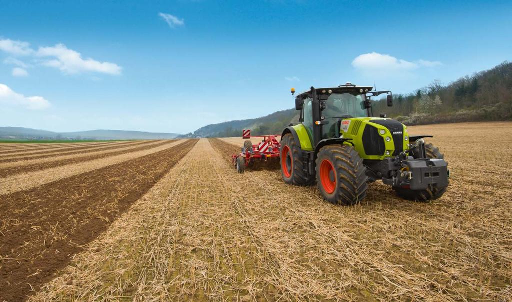 Výrobní řada ARION 600 / 500 je také k dispozici s plynulou technikou převodovky CMATIC. To je nové měřítko v této výkonnostní třídě.