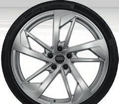 Audi 15-lúčové-Design 7,5 x 17 5/112/29 8W007327A8Z8S 14 Audi 10-paralelných lúčov-design 8,0 x 18