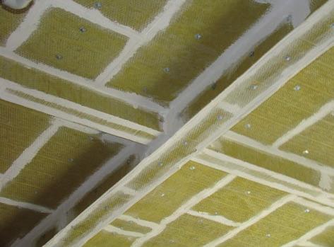 Odprýskávání betonu má za následek odpadávání jednotlivých krycích vrstev betonu, odhalení výztuže, která je následně vystavena účinkům požáru.