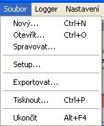 Winsol Program Winsol umožňuje evidenci a vyhodnocování měřených hodnot, které jsou zaznamenávány datovým loggerem. Abychom mohli evidovat data několika zařízení resp.