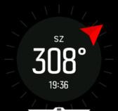 3.10. Kompas Hodinky Suunto 9 jsou vybaveny digitálním kompasem, který umožňuje orientaci relativně k severnímu magnetickému pólu.