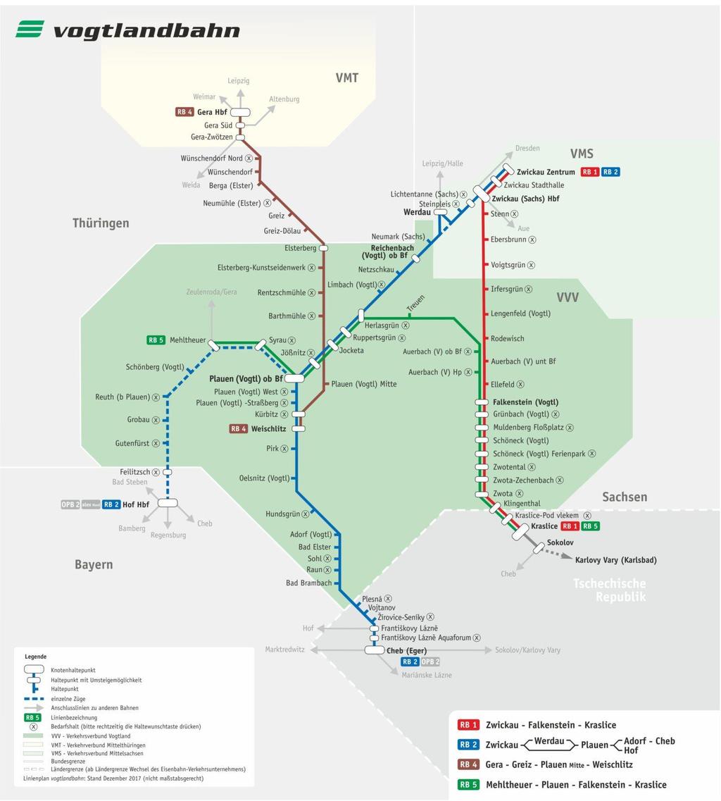 Mapa tratí, kde platí